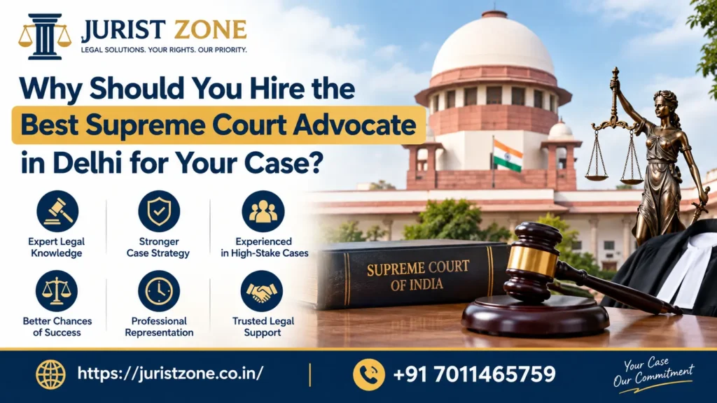 Why Should You Hire the Best Supreme Court Advocate in Delhi for Your Case
