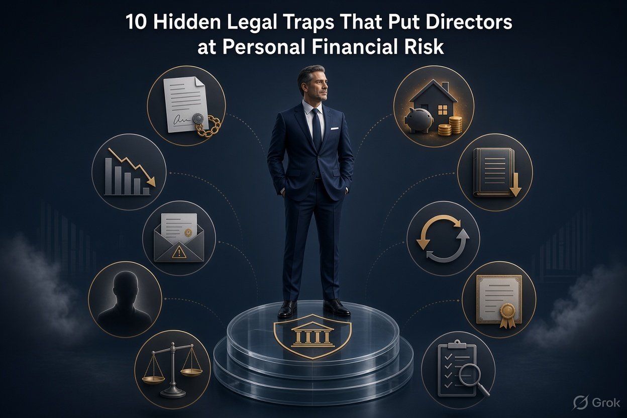 10 Hidden Legal Traps That Put Directors at Personal Financial Risk